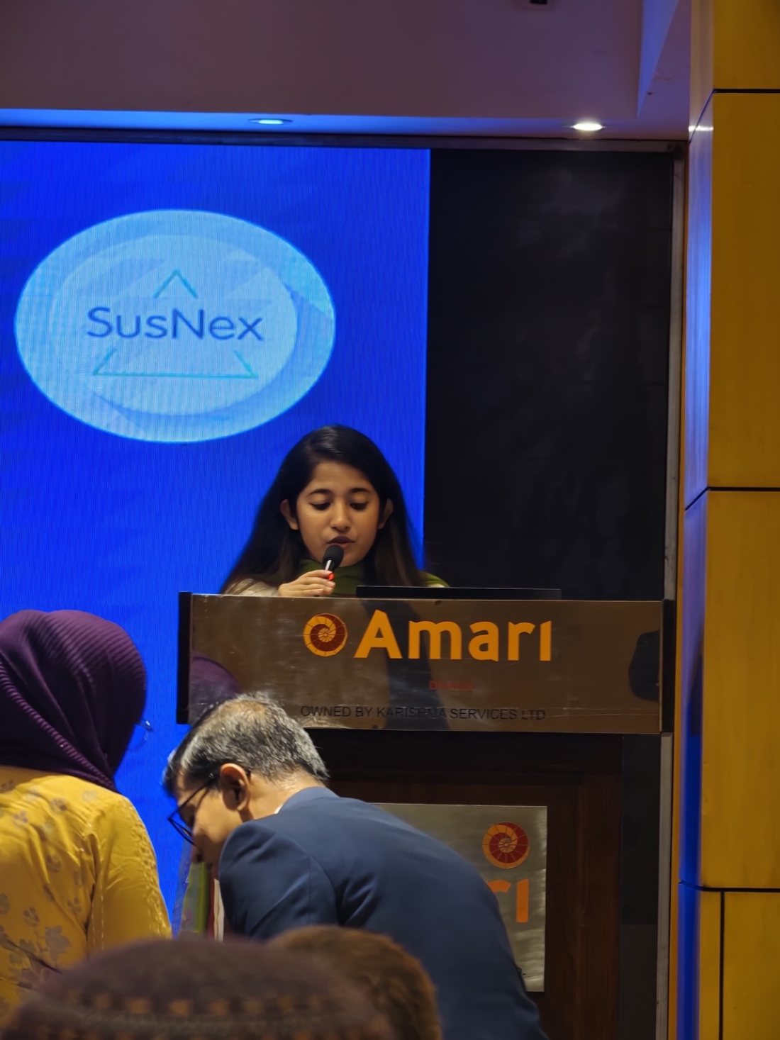 Speaking on behalf of SusNex